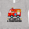 thumbnail image 4 of Inktastic Fireman Daddy is a Firefighter Girls Toddler Dress, 4 of 5