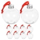 thumbnail image 3 of ColoMX 10 Uds. Botellas rellenables de árbol de Navidad, bombillas redondas para botellas de agua, colgantes con forma de bombillas de caramelo, 3 of 7