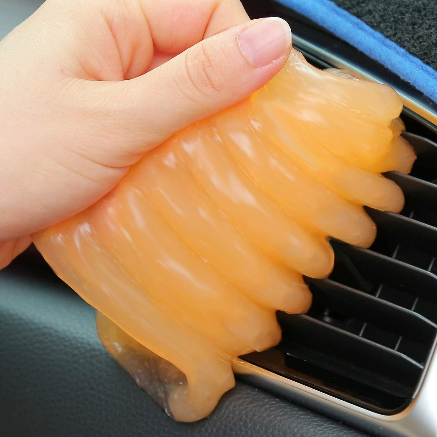 Calculator -Blue Car Interior Cleaner Putty for PC Tablet Laptop Keyboard Cleaning Gel with Cleaning Kit Printers Car Vents 10 Pcs Keyboard Cleaner kit 
