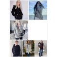 thumbnail image 3 of Cárdigan de punto para mujer, cárdigan grueso, cárdigans para mujer, chaquetas con capucha, chaqueta polar (XL), 3 of 6