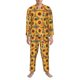 thumbnail image 3 of Fotbe Colorful Bohemian Sunflower Pijama de Hombre con Estampado de Manga Larga, Conjunto de 2 Piezas, Ropa de Dormir Suave y Cómoda con Bolsillos-XX-Large, 3 of 7