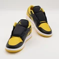 thumbnail image 4 of 553558-072 Nike Air Jordan 1 Low Yellow Ochre Black White Gold Mandarin (Men's), 4 of 6