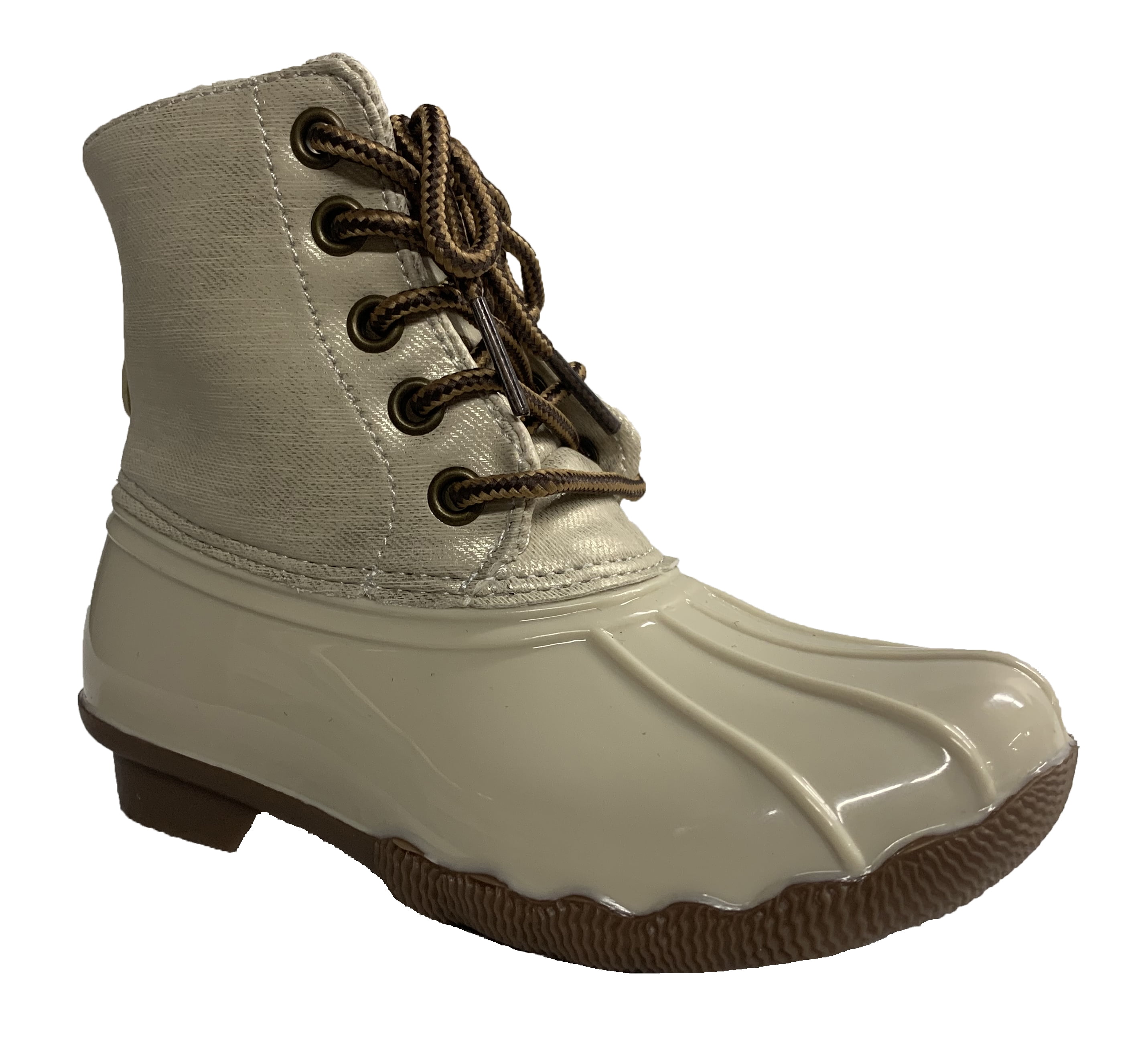 duck boots cream