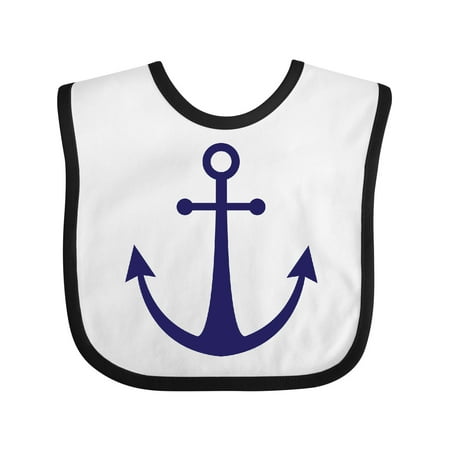 

Inktastic Anchor Nautical Gift Baby Boy or Baby Girl Bib