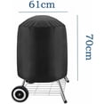 thumbnail image 2 of Funda impermeable para barbacoa (61 × 70 cm)Funda para parrilla de barbacoa, funda para parrilla de exterior, tejido Oxford 210D, funda para barbacoa anti-UV con cenefa lateral anti-vento, 2 of 5