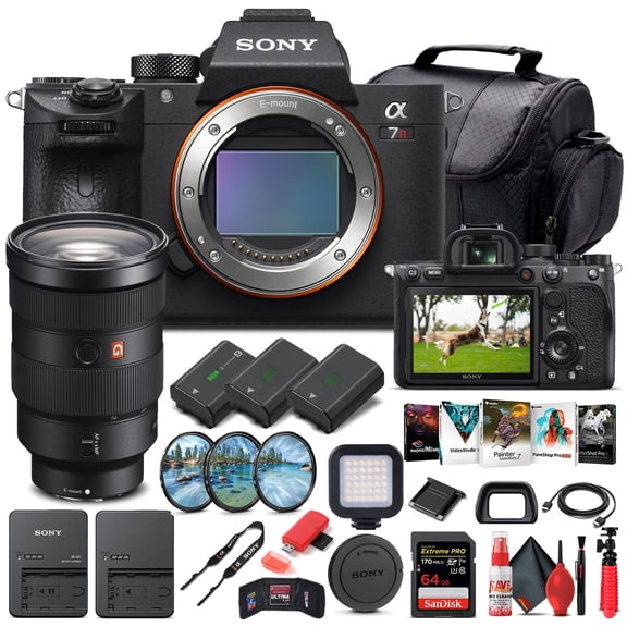 Sony Alpha a7R IV Mirrorless Camera W/ Sony FE 24-70mm Lens - Advanced Bundle(International Model)