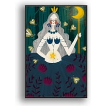 IDEA4WALL Framed Canvas Wall Art for Living Room, Bedroom Flow in The Dream Canvas Prints for Modern Home Decoration Ready to Hang