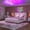 Beige, variant on CROS Queen Size LED Platform Bed with Smart LED Lights, Starry Sky Projector, USB Charging, Easy Setup, No Box Spring Required