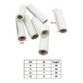 thumbnail image 2 of 10 Pcs 5/6/7mm Dia Ceramic Insulation Tube Twin Bore Porcelain Insulator Pipe for Heating Element, 2 of 3