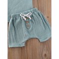 thumbnail image 4 of Emmababy Infant Baby Girls Cotton Short Sleeve Top+Button Pants Outfits, 4 of 6