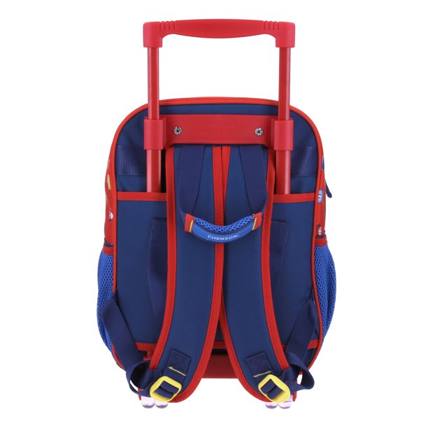Mochila Con Ruedas Chica Chenson Mario Bros Preescolar Kinder - Main Image
