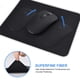 thumbnail image 3 of Gaming Pad Negro 24*20cm, Base de Goma Antideslizante Ideal para PC, Portátil, Oficina en Casa y Juegos, Superficie Lisa para Movimientos Precisos del Ratón 1ud., 3 of 8
