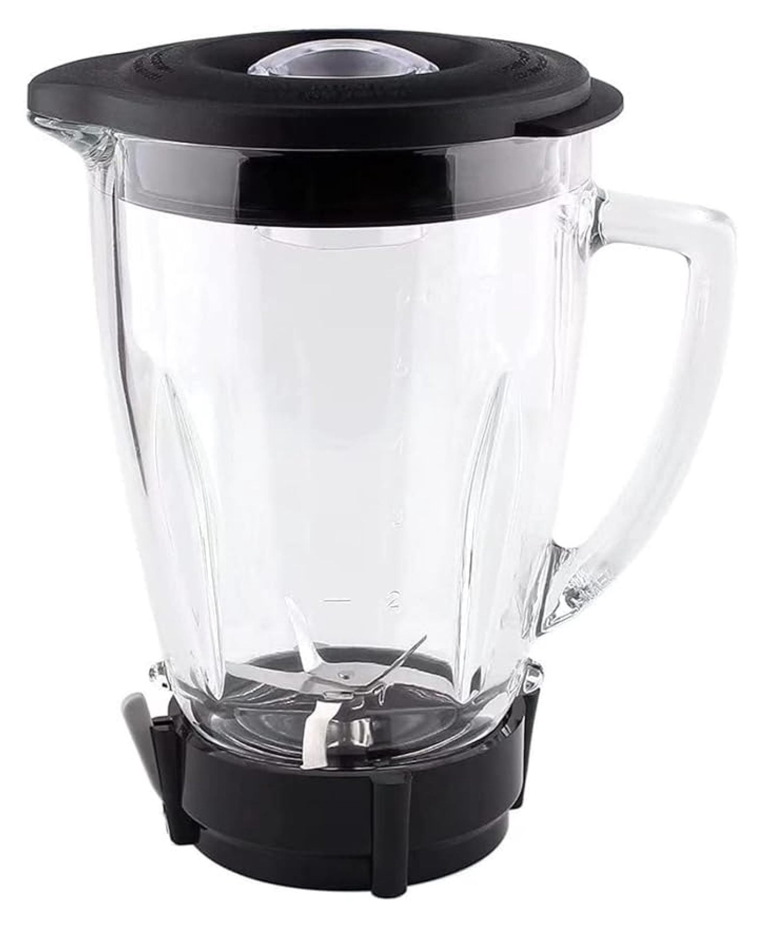 Pichet de rechange transparent pour mélangeur, pièce de rechange, capacité de 2L, compatible avec le mélangeur SILVER CREST  6