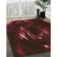 thumbnail image 2 of Ahgly Company Indoor Rectangle Patterned Blood Red Brown Area Rugs, 2' x 3', 2 of 6