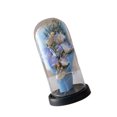thumbnail image 1 of Ramo de rosas artificiales de flores preservadas, regalo del Día de San Valentín, adorno de arreglo floral para Acción de Gracias, mujeres y novias Envoltura azul, 1 of 9