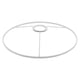 thumbnail image 1 of Marco de pantalla de lámpara, cubierta de pantalla de lámpara de mesa, soporte de pantalla para dormitorio, cafetería Diámetro redondo 30 cm, 1 of 2