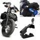 thumbnail image 2 of Motorcycle CNC Universal Aluminum Alloy Brake Stop Anti Theft Handlebar Grip Lock Lever(Black ), 2 of 4