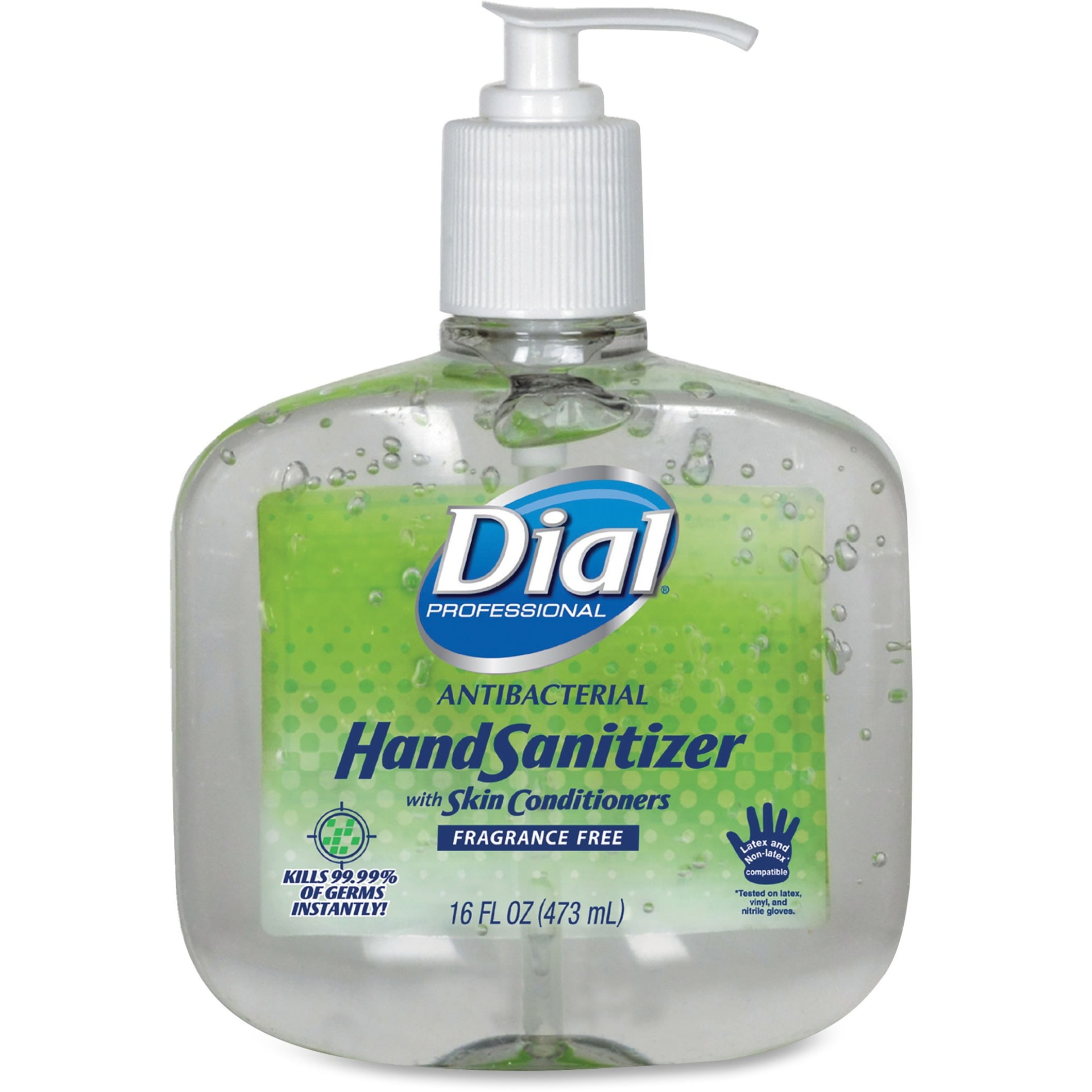 Dial Professional, DIA00213, Antibacterial Hand Sanitizer, 8 / Carton