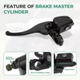 thumbnail image 3 of M MATI Left Front Brake Master Cylinder for Polaris Sportsman 335 400 450 500 600 700 800 Magnum 325 330 500 1996-04, 3 of 11