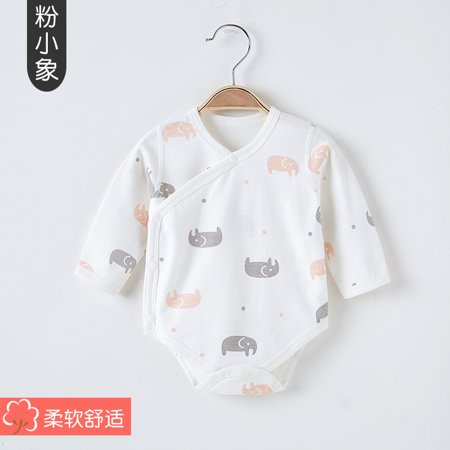 

QWZNDZGR Baby One-Piece Clothes Autumn And Winter Clothes Baby Cotton Rompers Newborn Triangle Long-Sleeved Protective Clothing Baby Sleeping Clothes