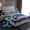 Blue 01, variant on Feelyou Teens Pelicans Wildlife Bed Sheets, Summer Beach Marine King Sheets, 4pcs