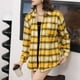 thumbnail image 1 of Prendas de abrigo y chaquetas informales sin capucha y de manga larga para mujer, blusas de manga larga con bolsillos y cuello vuelto sin capucha, prendas de abrigo informales, top de poliéster para m, 1 of 5