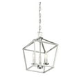 thumbnail image 4 of Savoy House 3-320-3-109 Townsend 3 Light Foyer Pendant in a Polished Nickel Finish (10" W x 15" H), 4 of 5