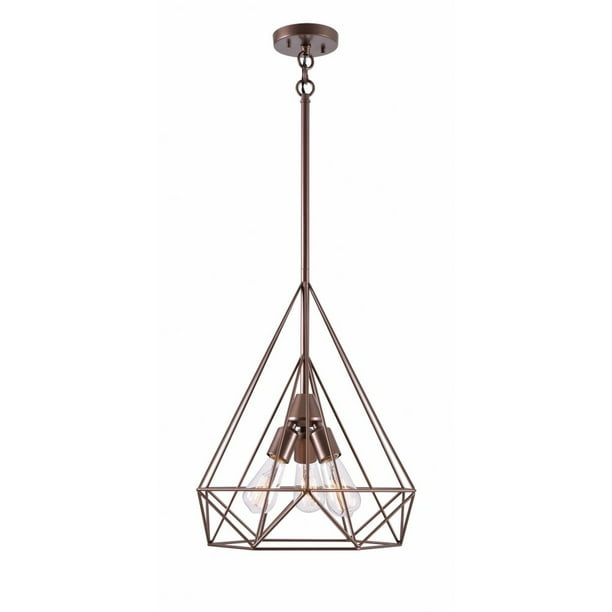 Kenroy Lighting Pyramid 3 Light Pendant Vintage Copper Finish Com Kenroy Lighting Pyramid 3 Light, How To Clean Copper Light Fixture