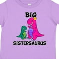 thumbnail image 4 of Inktastic Big Sistersaurus Girls Toddler T-Shirt, 4 of 5