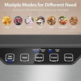 thumbnail image 2 of Vacuum Sealer Machine, Automatic, 5 in 1  with Cutter, Vacuum Seal Bags and Roll, Air Suction Hose, Led Indicator for Dry, Moist Food Preservation, 2 of 7