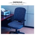 thumbnail image 3 of WHAMVOX 2Ud Para Y Asiento De De Oficina En Tela Elástica Azul Oscuro, 3 of 6