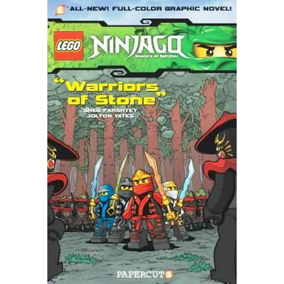 Pre-Owned LEGO Ninjago #6: Warriors of Stone (Lego Ninjago Masters of Spinjitzu) (Paperback) 1597073784 9781597073783