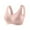 #0342-Pink, variant on Women's Wireless Sports Bra Seamless Fixed Cups Thin Cups Pullover Everyday Sport Bras for Women, Full Coverage