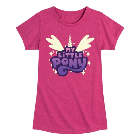 My Little Pony - New Gen Logo Wings - Girls Fitted Short Sleeve Tee