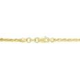 thumbnail image 2 of 14K Yellow Gold 24in 2mm Rope Chain with Lobster Clasp, 2 of 4