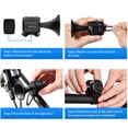 thumbnail image 1 of 120dB bicicleta eléctrica bocina impermeable niños Scooter Bell equipos de equitación Ndcxsfigh Accesorios para bicicletas, 1 of 9