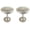 Antique Silver/Pewter, variant on Urbanest Medallion Curtain Holdback – Elegant Drapery Tieback, Farmhouse Drapery Hardware for Stylish Window Treatments, 2 Pieces, Burnt Gold