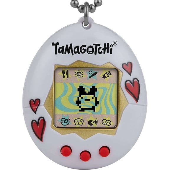 Tamagotchi - Original - Gen2 Hearts (Updated Logo)