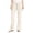 Beige, variant on Patlollav Pants for Womens,Fashion Women's Summer Casual Loose Cotton and Linen Pocket Solid Trousers Pants