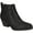 Black, variant on Bella Vita Womens Ankle Round Toe Chelsea Boots
