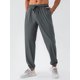 thumbnail image 2 of TRKIYQC Hombres Moda Pantalones Sueltos Color Sólido Ligero Cordón Cintura Elástica Pantalones Primavera Verano Casual Jogger Pantalones Pantalones De Chándal TRKIYQC moda, 2 of 5