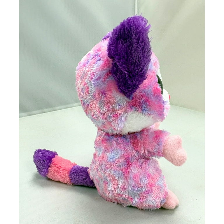 TY Beanie Boo's Becca the Pink Bush Baby with Glitter Eyes - Plush