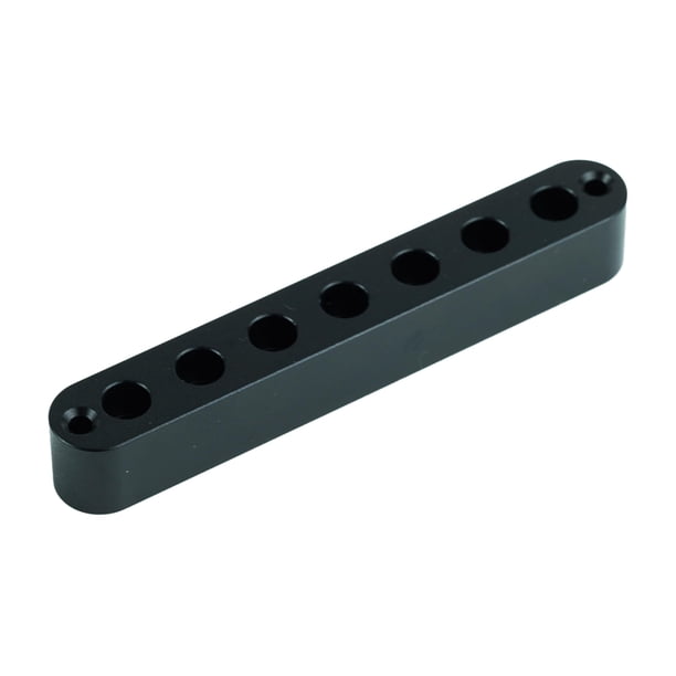 Bloque de Férulas CNC de Aluminio Guyker para 7 Cuerdas FB-07 Negro
