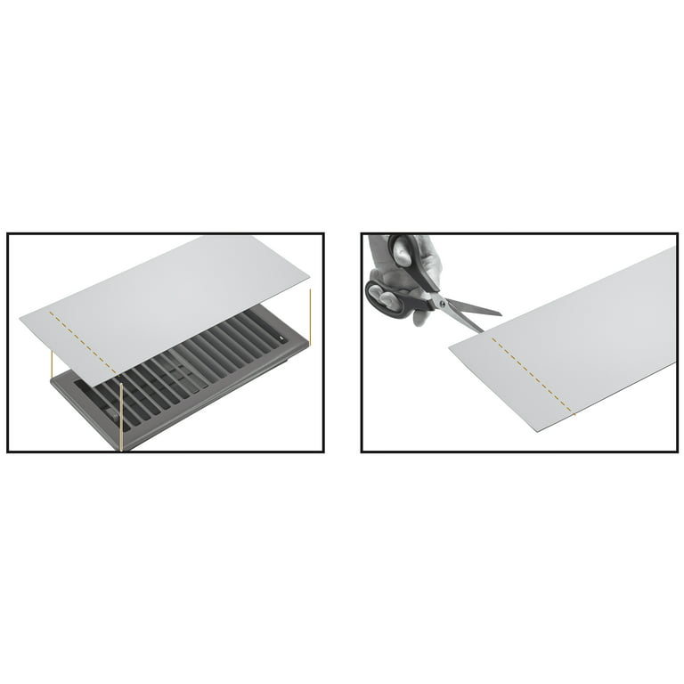 MMFSF Magnetic Vent Cover/Floor Record Trap Cover,6 Pieces, White (5.5 x  13.6 inches, About 14 x 34.3 cm), Applicable to: Floor/Wall/Ceiling/RV etc  Heating and Cooling air Conditioning Vents. - Yahoo Shopping