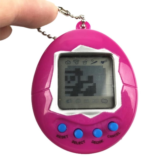 Juguete virtual digital para mascotas Jadeshay máquina de juegos portátil llavero