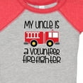 thumbnail image 4 of Inktastic Volunteer Firefighter Uncle Boys or Girls Baby Bodysuit, 4 of 5