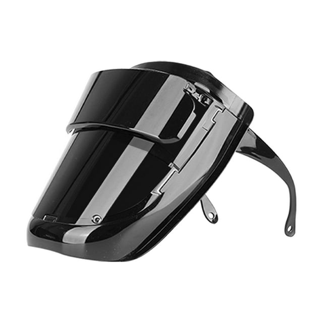 Zootealy Protective Welding Face Shield with Double-layer Lens for Eye Protection from Strong Light in Black Large Size