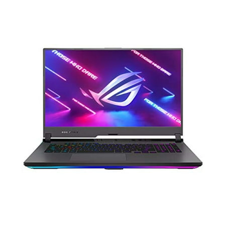 ASUS ROG Strix G17 (2021) Gaming Laptop, 17.3” 300Hz IPS Type FHD, NVIDIA GeForce RTX 3070, AMD Ryzen 9 5900HX, 16GB DDR4, 1TB PCIe NVMe SSD, RGB Keyboard, Windows 10, G713QR-ES96