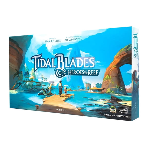 Druid city games Tidal Blades Heroes of The Reef Deluxe Kickstarter ed