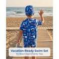 thumbnail image 4 of Jiamy Floatie Swimsuit for Toddlers Boys Girls Floating Bathing Suit Baby Kids Float Learn to Swim Suit Floatation Beach Pool 1-2Y, 4 of 5